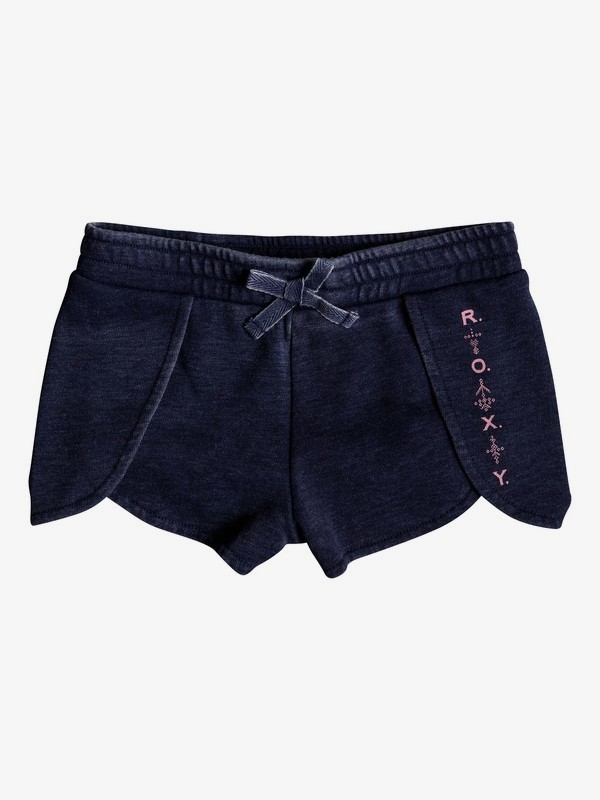 roxy, Girl's 2-6 All My Heart Sweat Shorts, CROWN BLUE (bqy0) 0 Girl's 2-6 All My Heart Sweat Shorts ERLFB03046 Roxy