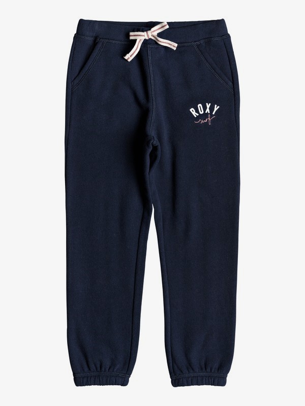 roxy, Girl's 2-6 Follow The Sunshine Joggers, DRESS BLUES (btk0) 0 Girl's 2-6 Follow The Sunshine Joggers Blue ERLFB03052 Roxy