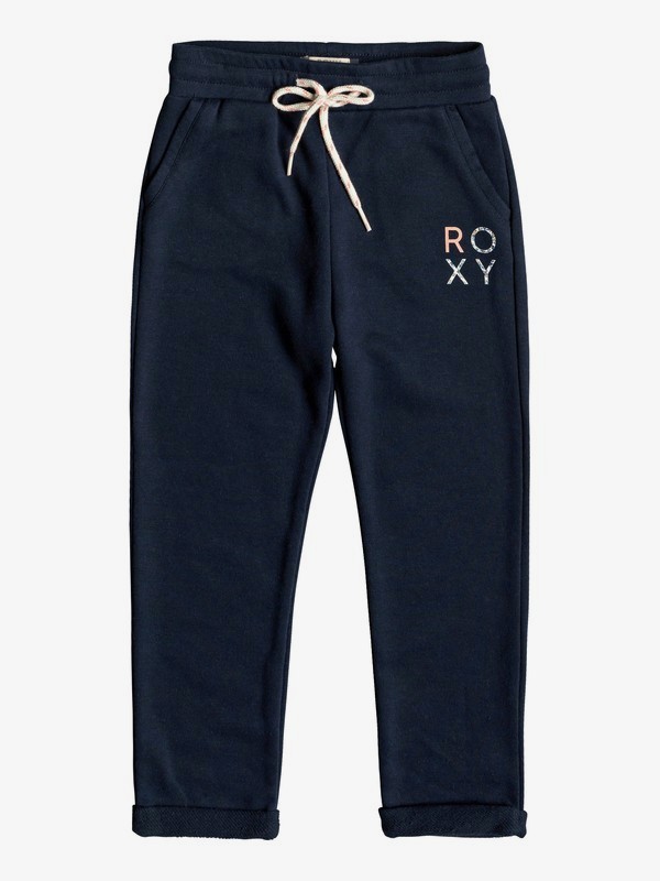 roxy, Let Her Song B - Pantalón de Chándal para Chicas 2-7, DRESS BLUES (btk0) 0 Let Her Song B - Pantalón de Chándal para Chicas 2-7 Azul ERLFB03063 Roxy