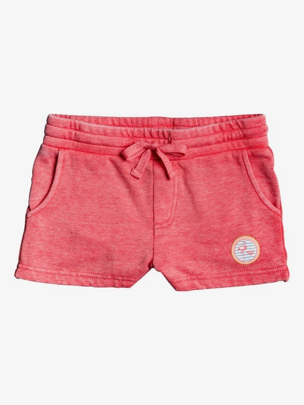 roxy, Girl's 2-6 Cosy Rain B Sweat Shorts, SUNKIST CORAL (mjv0) 0 Girl's 2-6 Cosy Rain B Sweat Shorts Pink ERLFB03068 Roxy