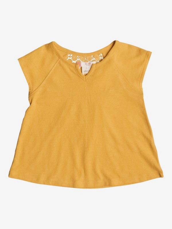 SING LOUDER ERLKT03045 0 Girl's 2-6 Sing Louder Short Sleeve Top ERLKT03045 Roxy