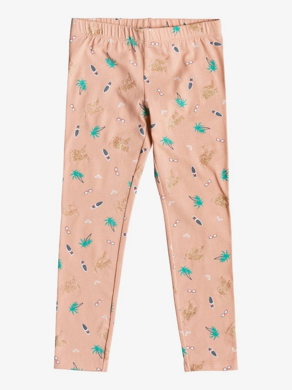 roxy, Someone Else - Leggins para Chicas 2-7, SALMON SUMMER HOBBIES (xnnb) 0 Someone Else - Leggins para Chicas 2-7 Naranja ERLNP03037 Roxy
