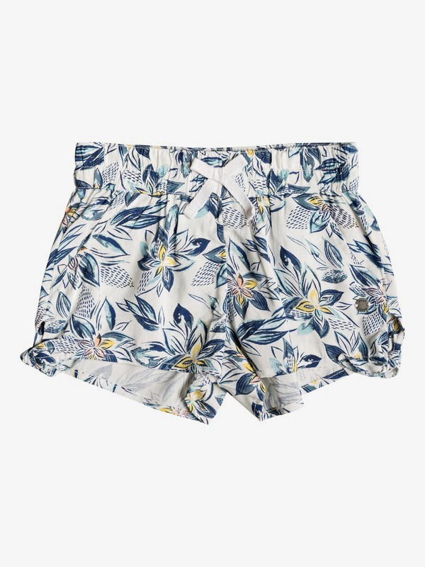 roxy, Girl's 2-6 West South Viscose Shorts, MARSHMALLOW FLOWER SPIRIT (xmbw) 0 Girl's 2-6 West South Viscose Shorts Pink ERLNS03025 Roxy