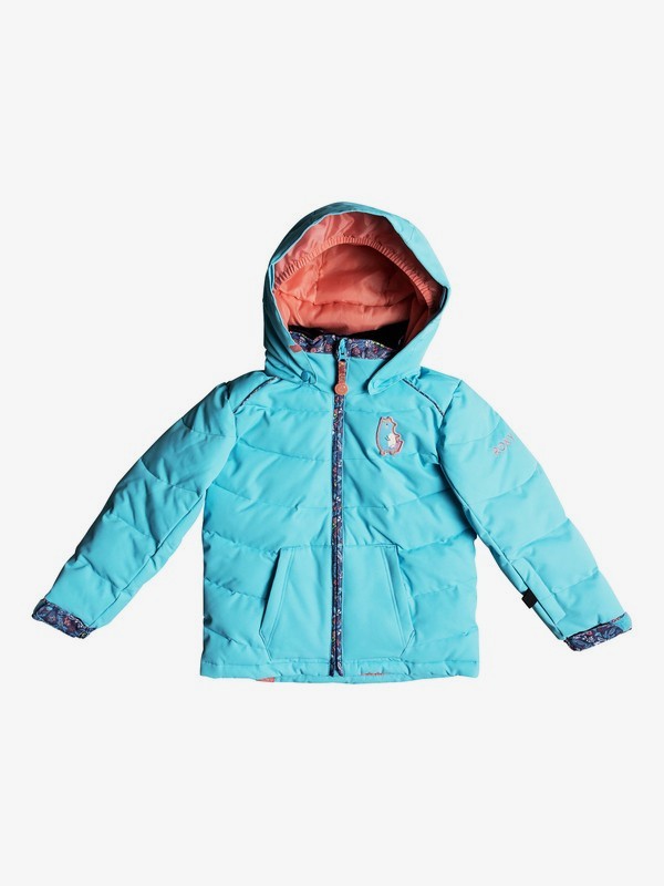 roxy, Girl's 2-6 Anna Snow Jacket, BACHELOR BUTTON (bgz0) 0 Girl's 2-6 Anna Snow Jacket Blue ERLTJ03008 Roxy