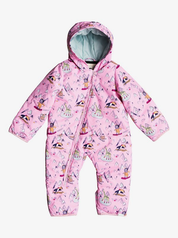 roxy, Rose Snowsuit, PRISM PINK SNOW TRIP (meq1) 0 Rose Snowsuit Pink ERLTS03007 Roxy
