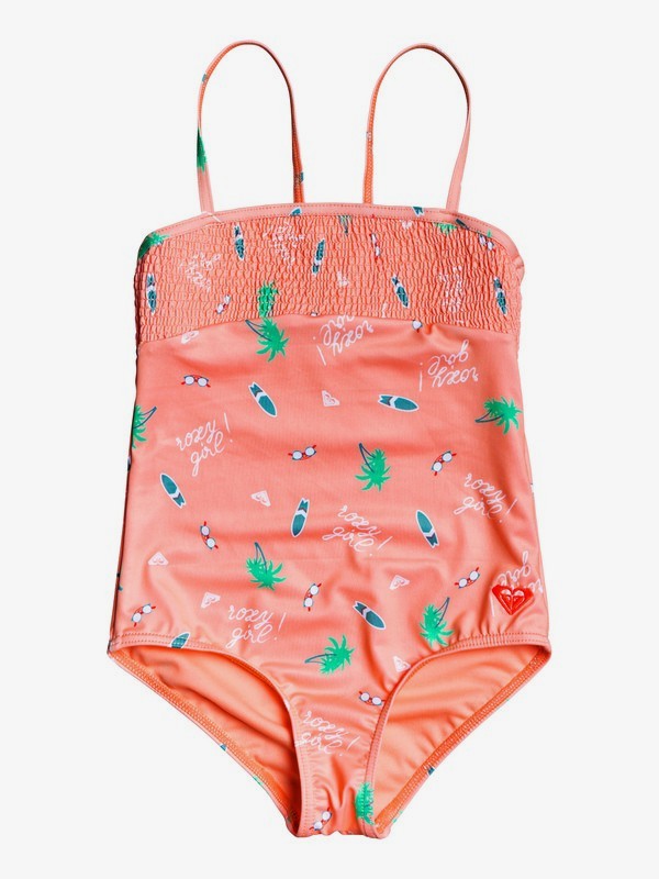 roxy, Salty But Sweet - Badeanzug für Mädchen 2-7, SOUFFLE SUMMER HOBBIES SWIM (xmws) 0 Salty But Sweet - Badeanzug für Mädchen 2-7 Rosa ERLX103036 Roxy