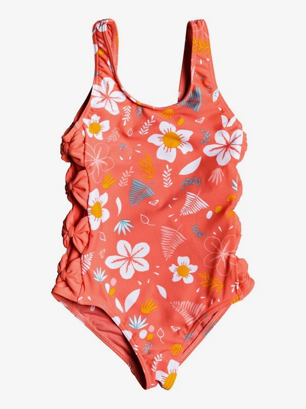 roxy, Fruity Shake One-Piece Swimsuit, DUBARRY S THATS 70 (mkj6) 0 Fruity Shake One-Piece Swimsuit Pink ERLX103042 Roxy