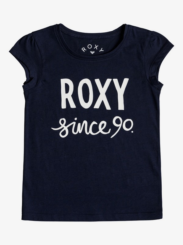 roxy, Girl's 2-6 Moid Sketch Day Cap Sleeve Tee, DRESS BLUES (btk0) 0 Girl's 2-6 Moid Sketch Day Cap Sleeve Tee Blue ERLZT03139 Roxy