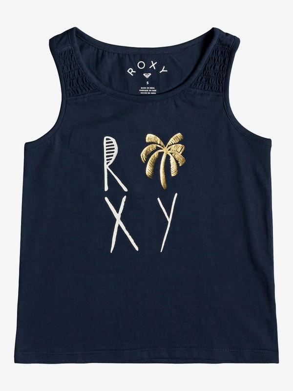 roxy, Girl's 2-6 Wayfaring Stranger Tank Top, DRESS BLUES (btk0) 0 Girl's 2-6 Wayfaring Stranger Tank Top Blue ERLZT03186 Roxy