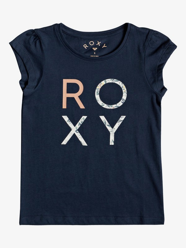 roxy, Girl's 2-6 Moid B Tee, DRESS BLUES (btk0) 0 Girl's 2-6 Moid B Tee Blue ERLZT03188 Roxy