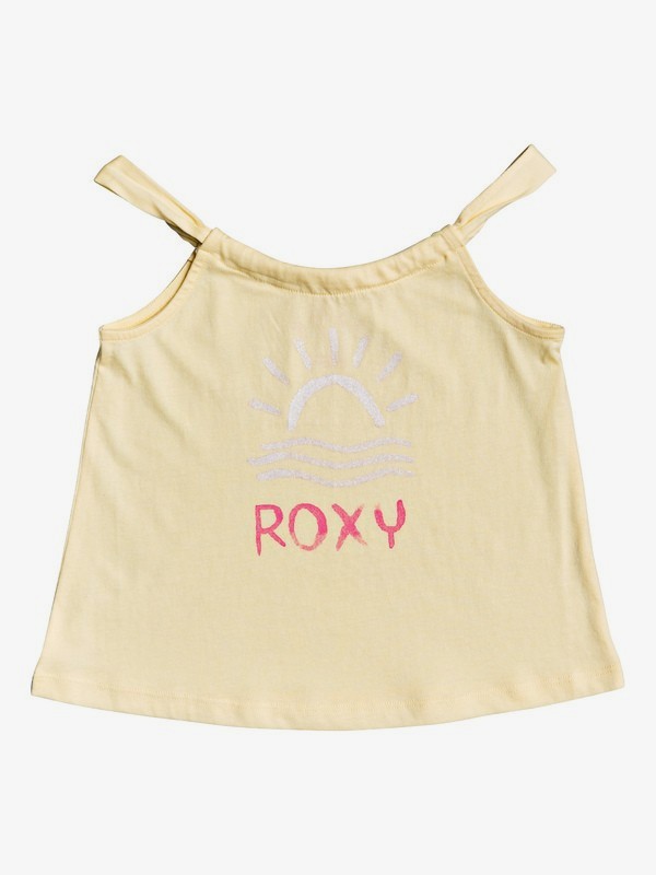 roxy, Girl's 2-6 Fall Day A Tank Top, SUNLIGHT (yek0) 0 Girl's 2-6 Fall Day A Tank Top Yellow ERLZT03206 Roxy