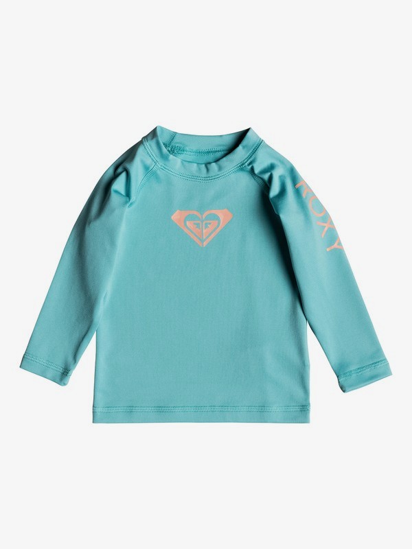 roxy, Baby Whole Hearted Long Sleeve UPF 50 Rashguard, AQUARELLE (bzh0) 0 Baby Whole Hearted Long Sleeve UPF 50 Rashguard ERNWR03012 Roxy