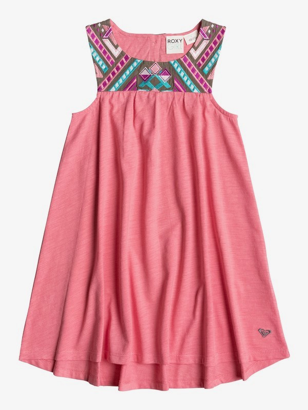 roxy, Girls 2-6 Sunny Sky Sleeveless Dress, TEA ROSE HEATHER (mjzh) 0 Girls 2-6 Sunny Sky Sleeveless Dress PGRS68226 Roxy