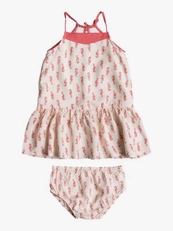 roxy, Baby Lil Seahorse Sleeveless Dress, SEA HORSES (mje6) 0 Baby Lil Seahorse Sleeveless Dress PGRS68381 Roxy