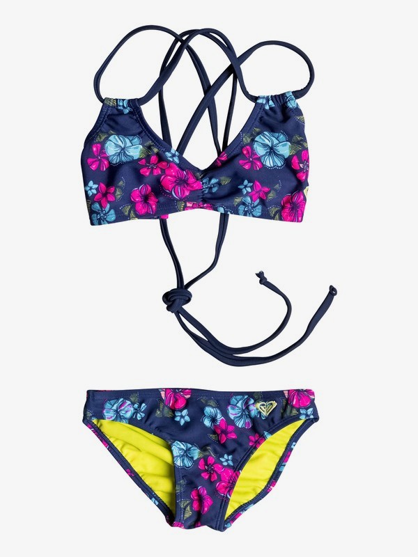 roxy, Girls 2-6 Tropical Traditions Triangle Set, TROPICAL TRADITIONS (bsq6) 0 Girls 2-6 Tropical Traditions Triangle Set PGRS68926 Roxy