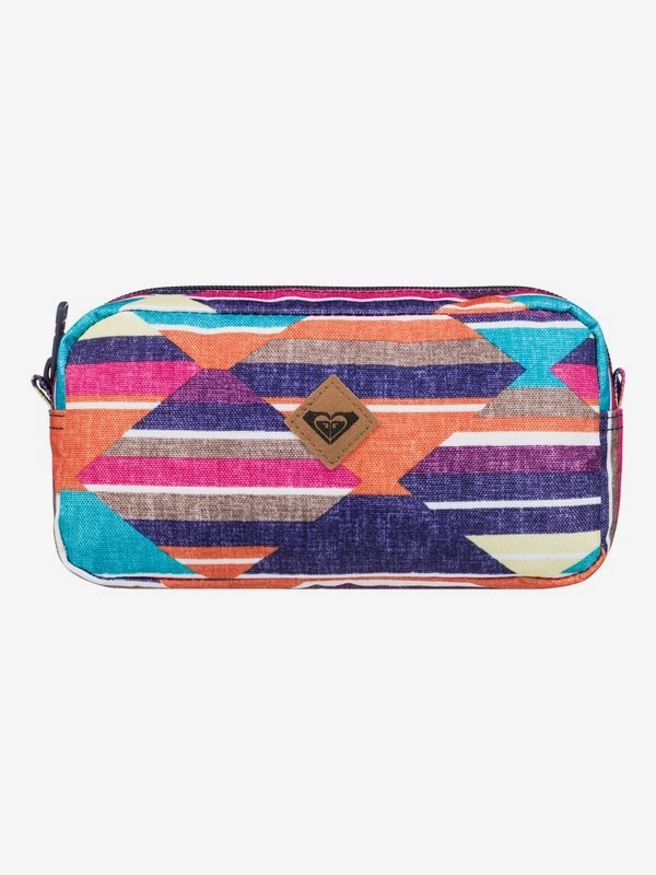 roxy, Pipeline Pencil Case, DESERT POINT GEO COMBO ELECTRI (nle6) 0 Pipeline Pencil Case TPRX18002 Roxy
