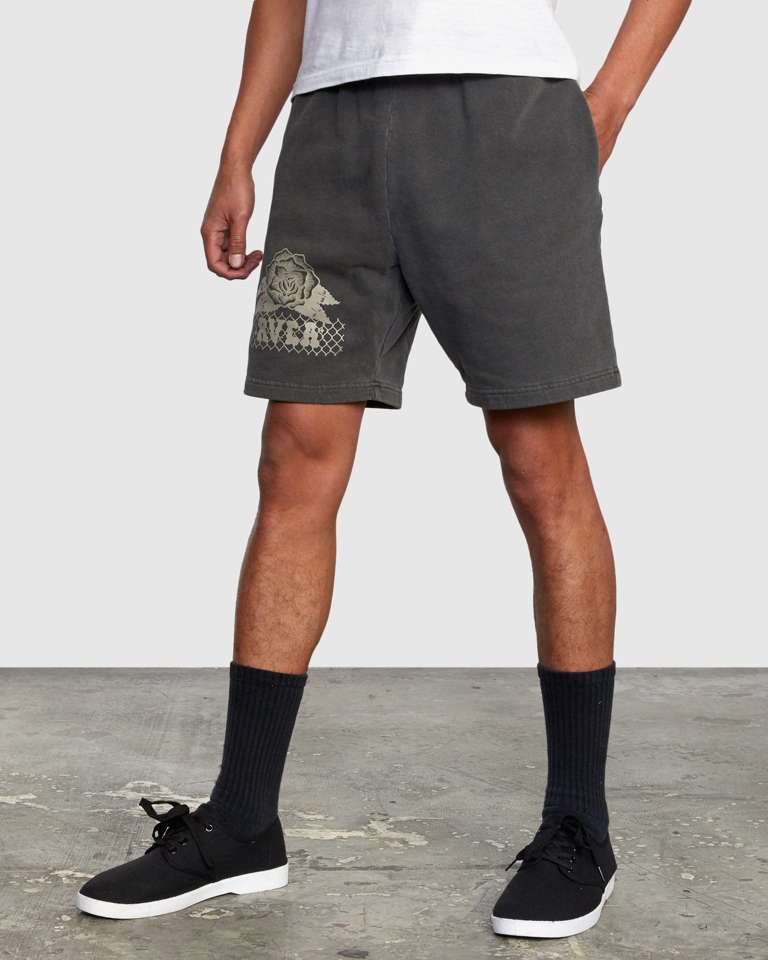 brown nike sweatshorts