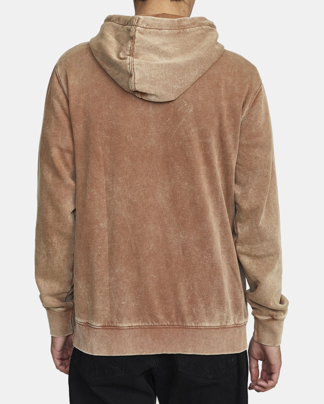 tan rvca hoodie