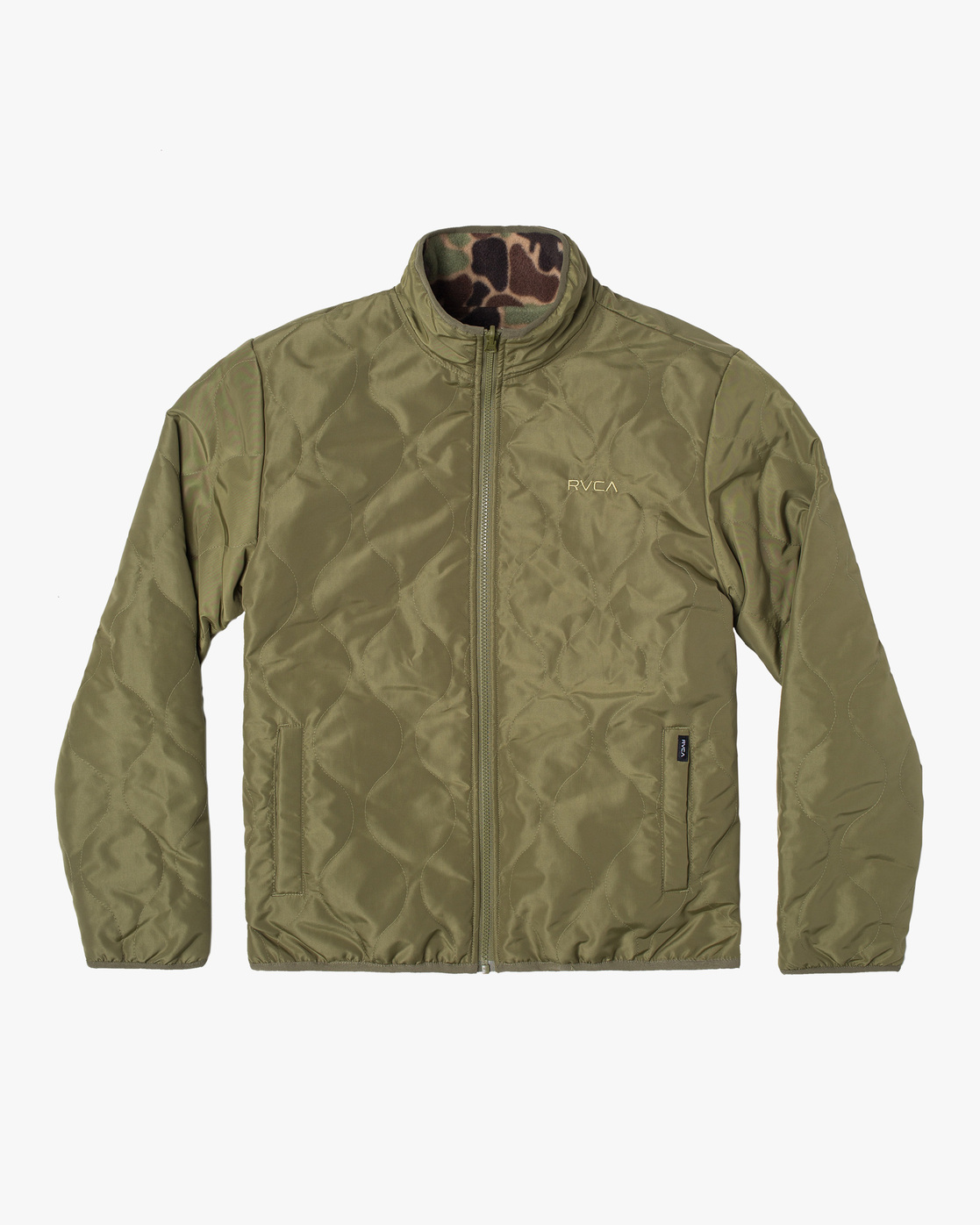 RVCA Men's Ditch Reversible Fleece