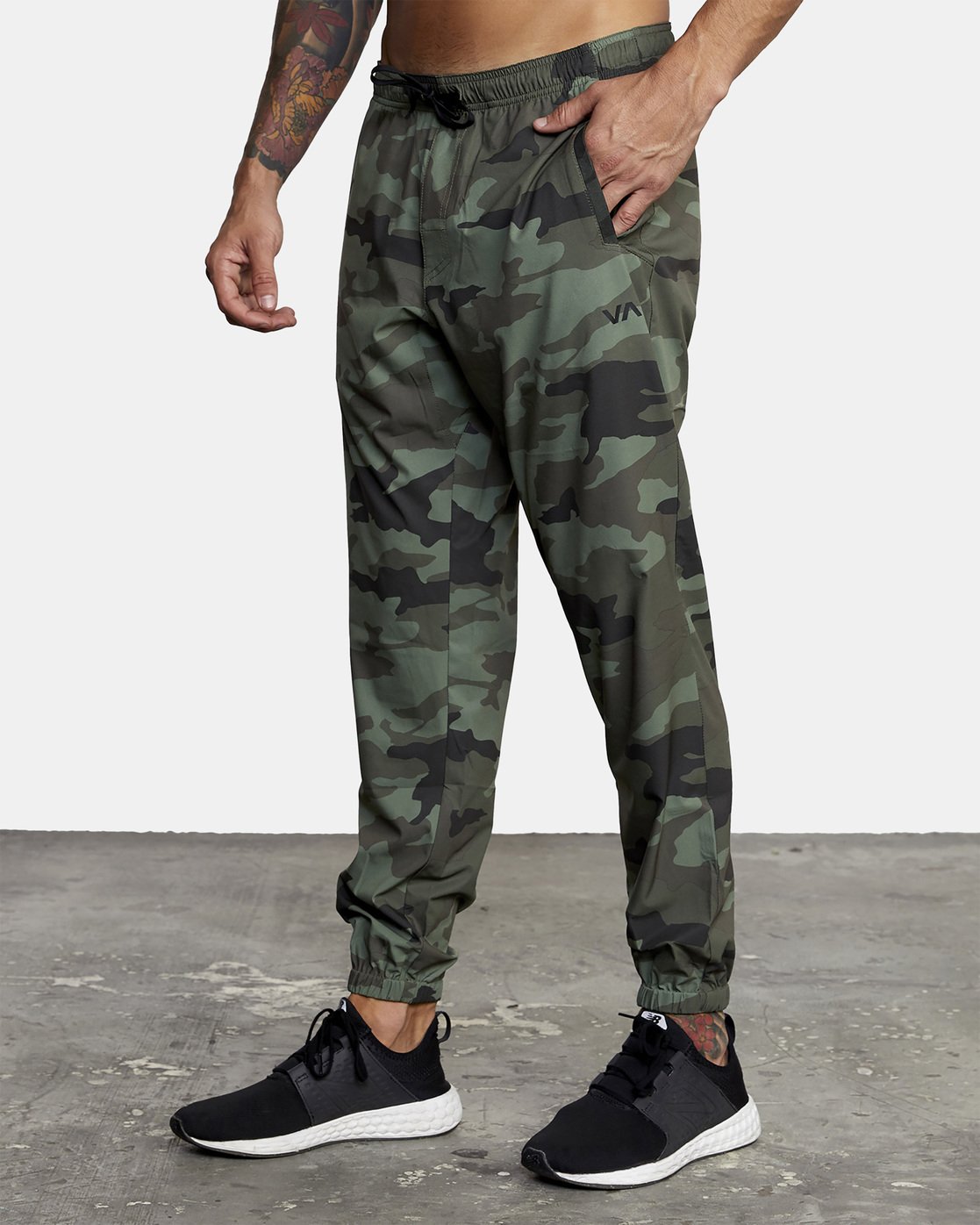 rvca track pants