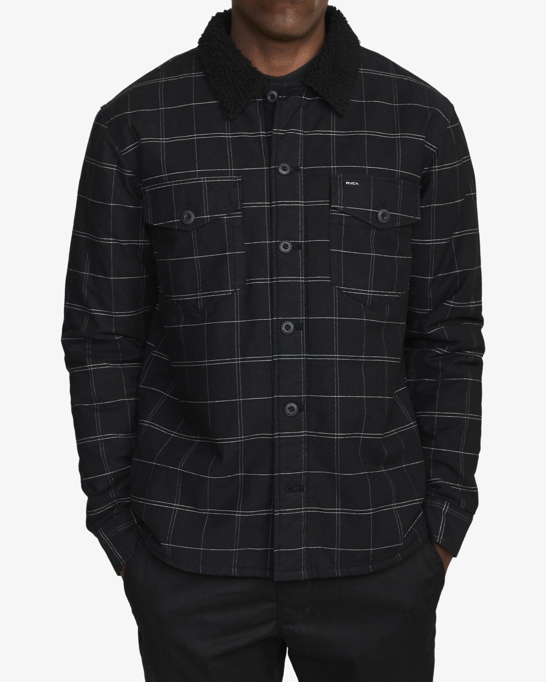 rvca shirt jacket