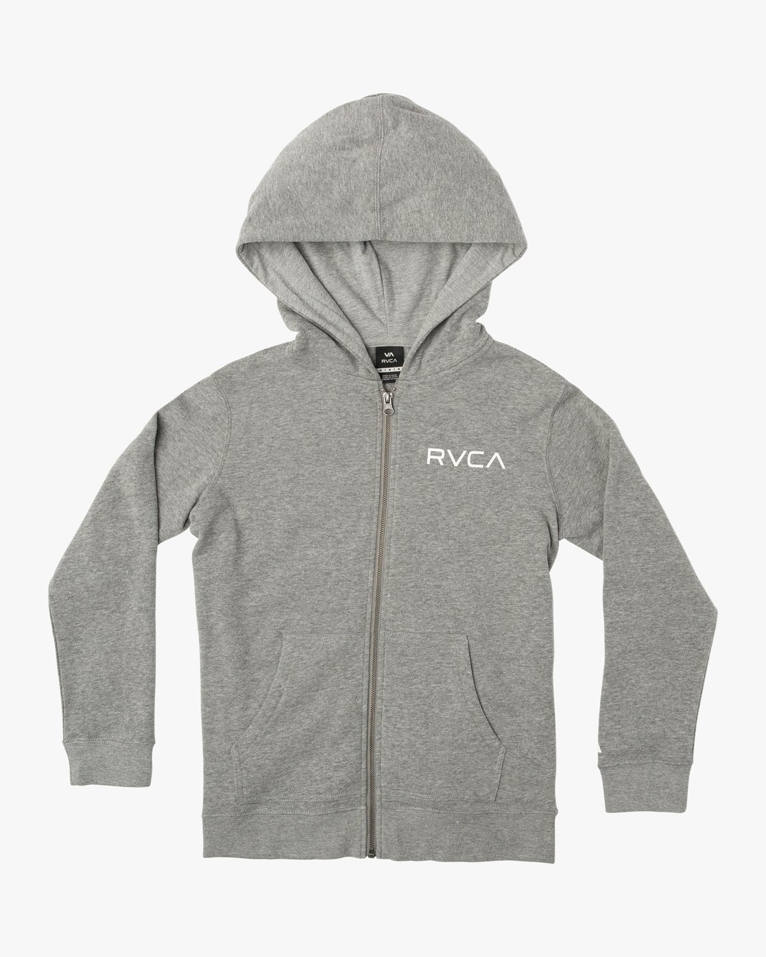 rvca zip hoodie