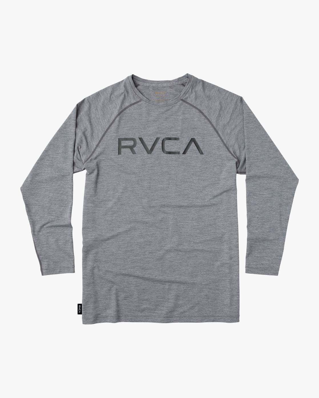 RVCA Mens Micro Mesh Long Sleeve Surf Top