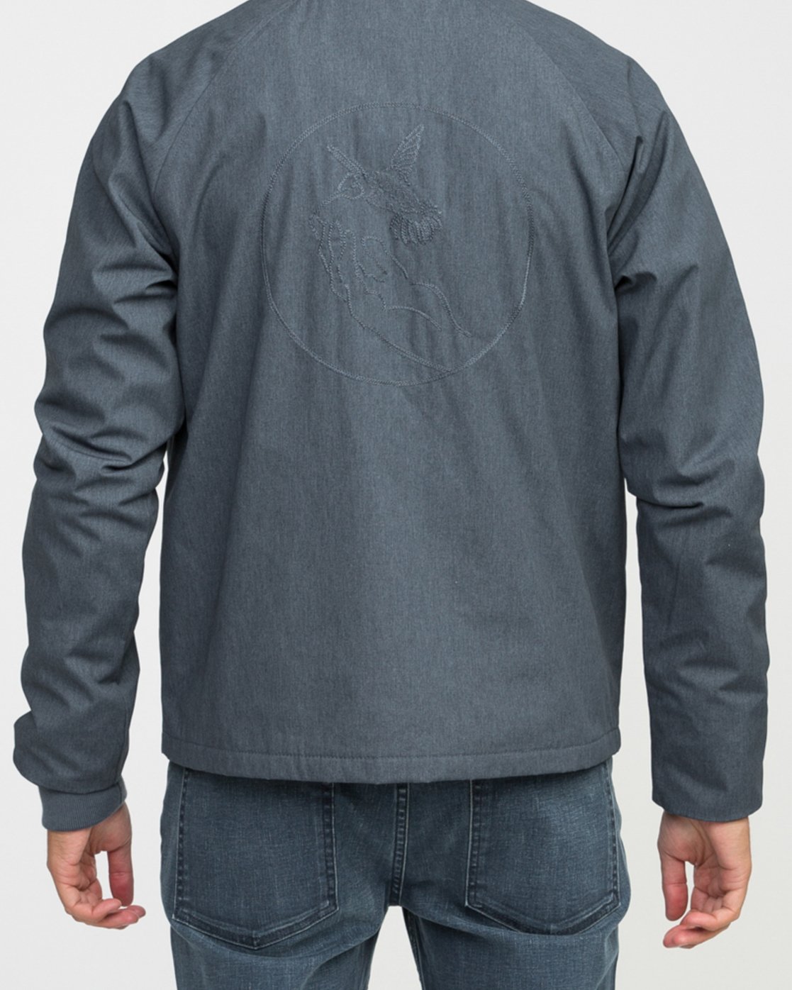 rvca spanky trucker jacket