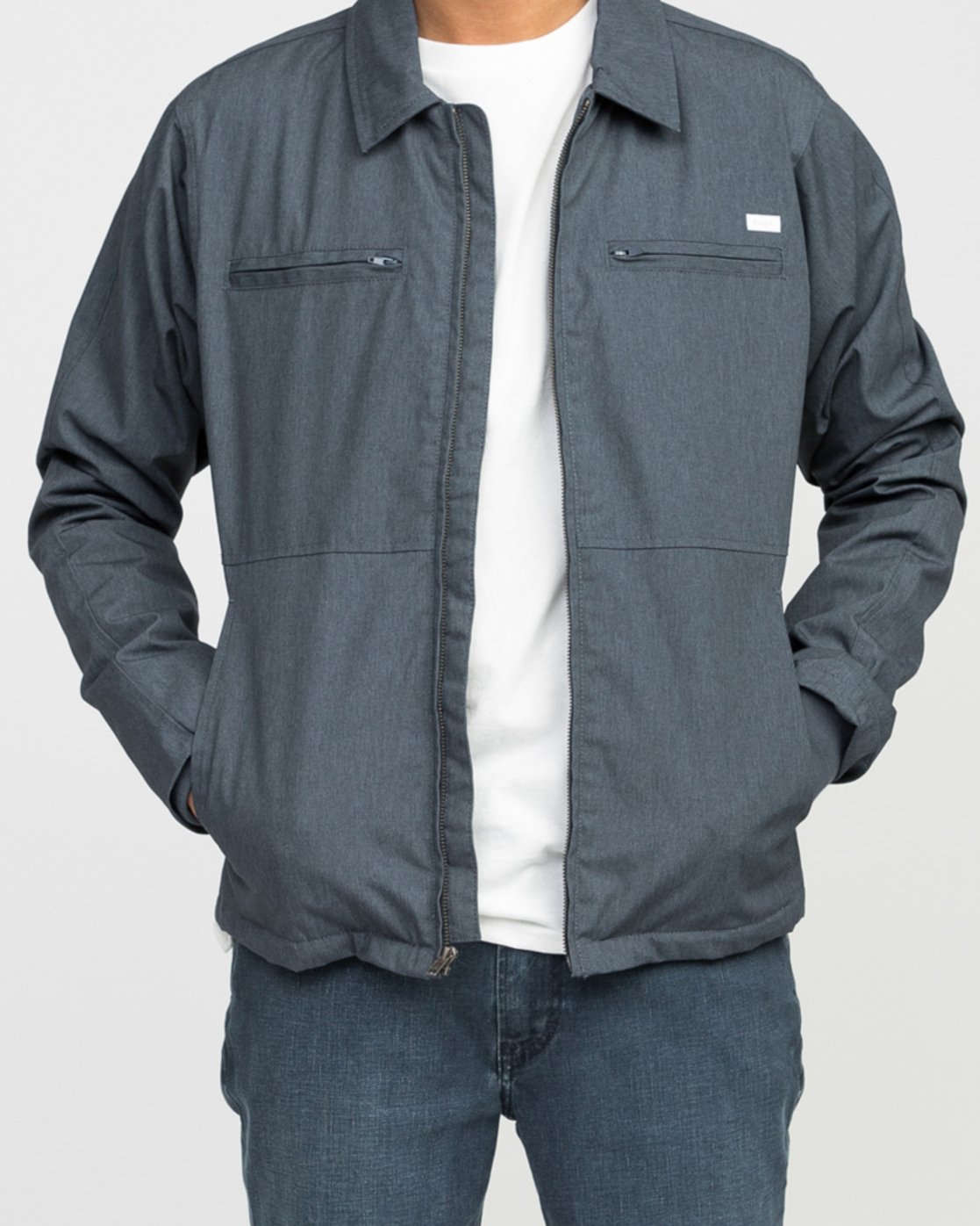 rvca spanky trucker jacket