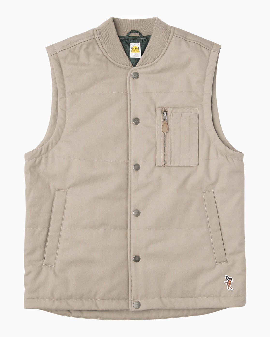 0 TOY MACHINE VEST  F1JKGDRVF7 RVCA