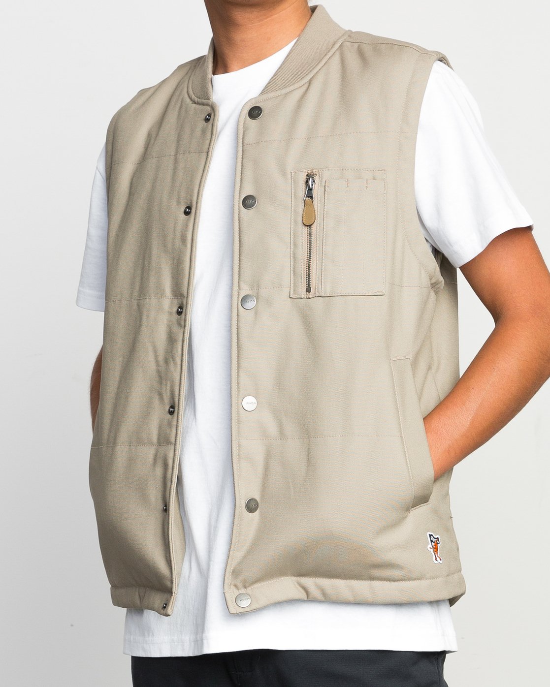 6 TOY MACHINE VEST  F1JKGDRVF7 RVCA