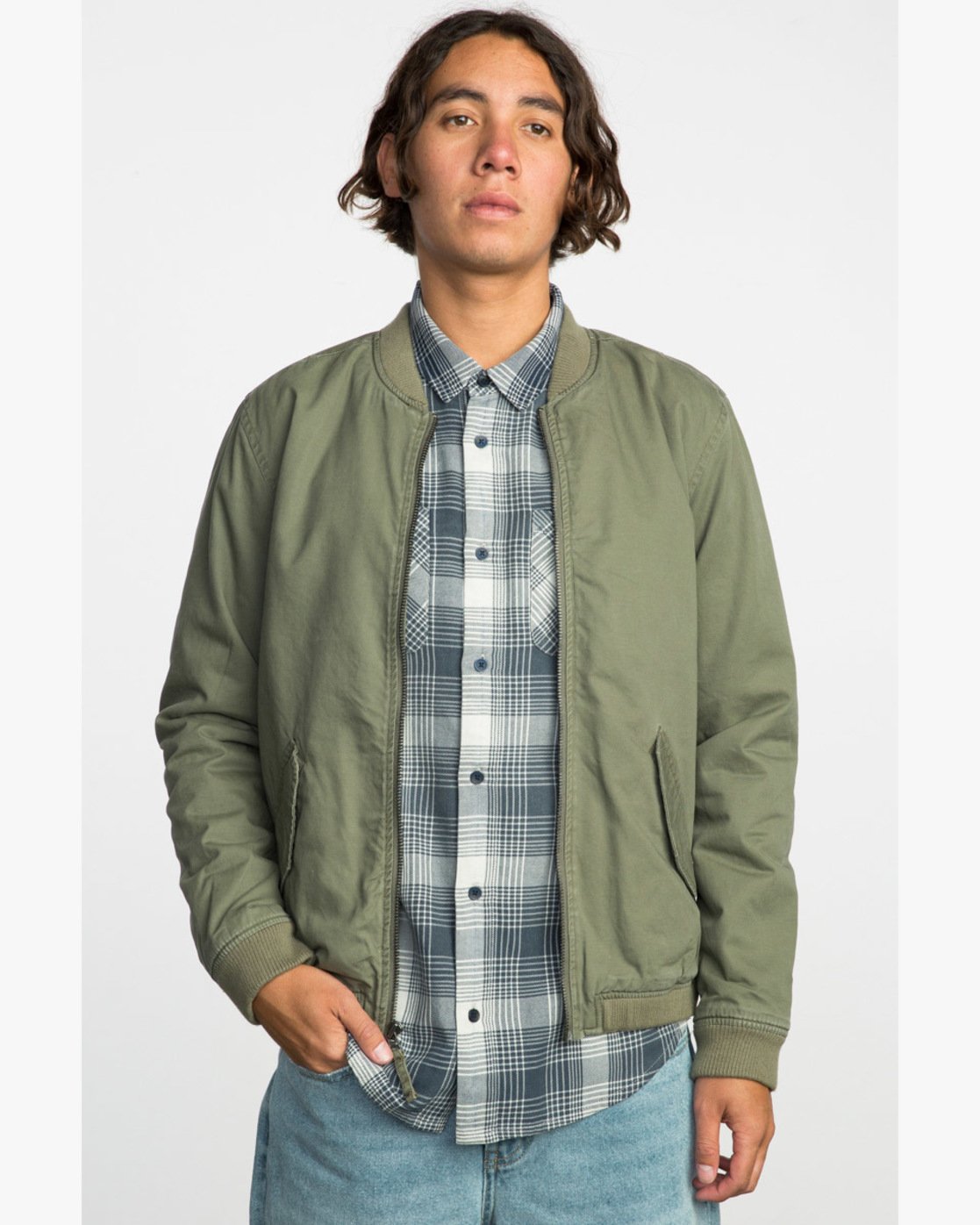 1 ALL CITY BOMBER  F1JKRFRVF7 RVCA