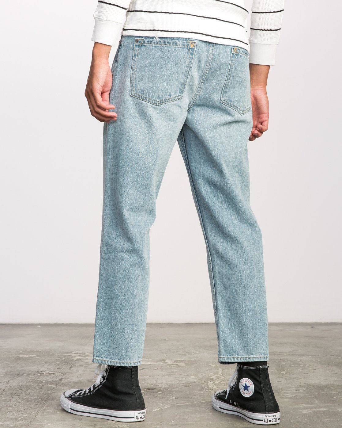 2 FLOOD DENIM-NEUTRAL  F1PNSERVF7 RVCA