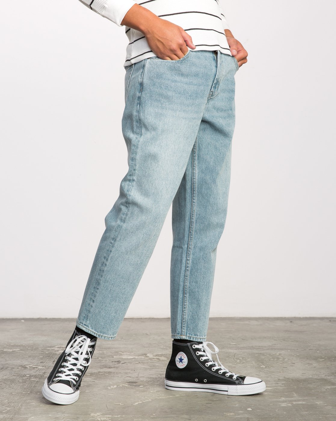 5 FLOOD DENIM-NEUTRAL  F1PNSERVF7 RVCA