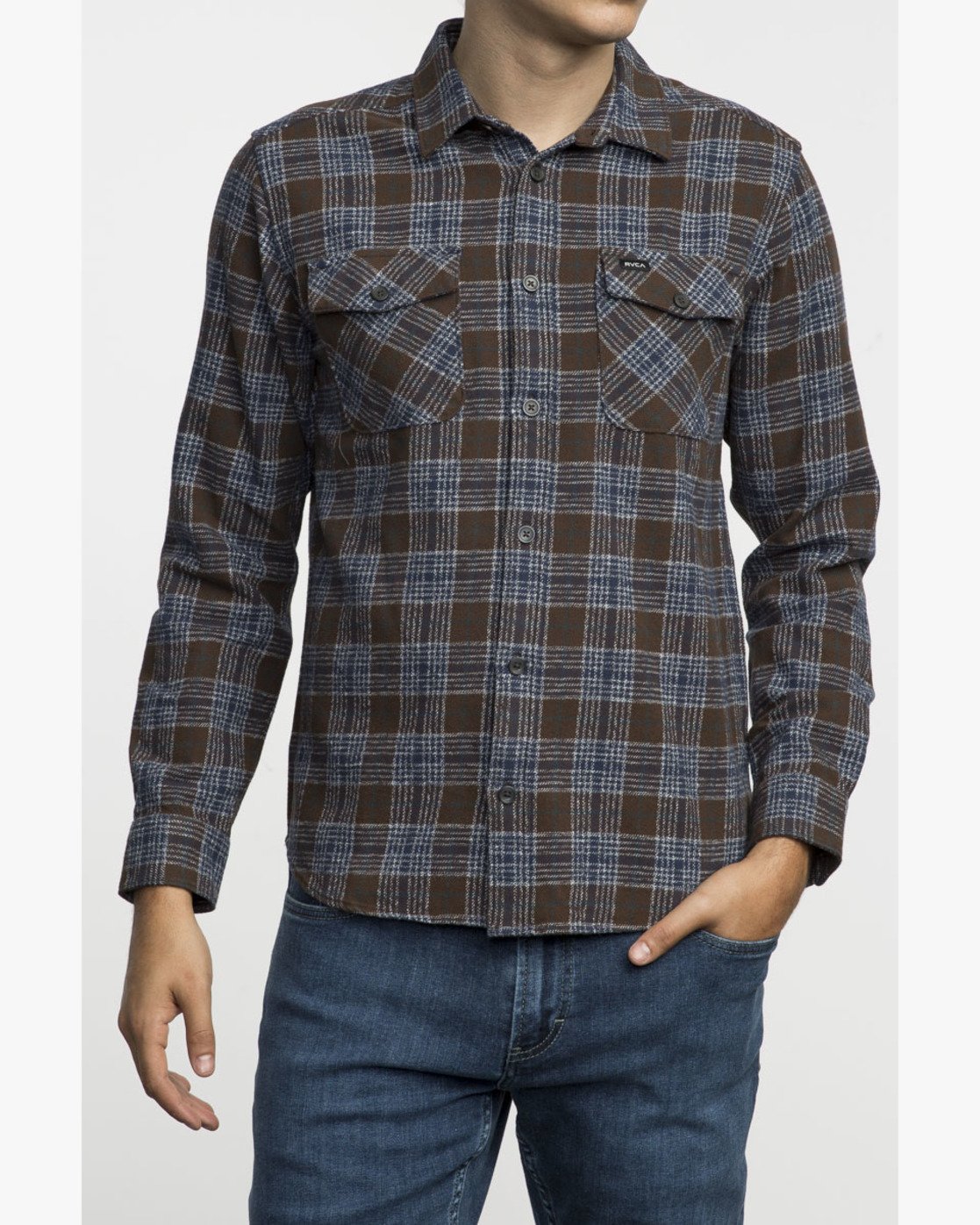 1 THAT'LL WORK FLANNEL  F1SHRIRVF7 RVCA