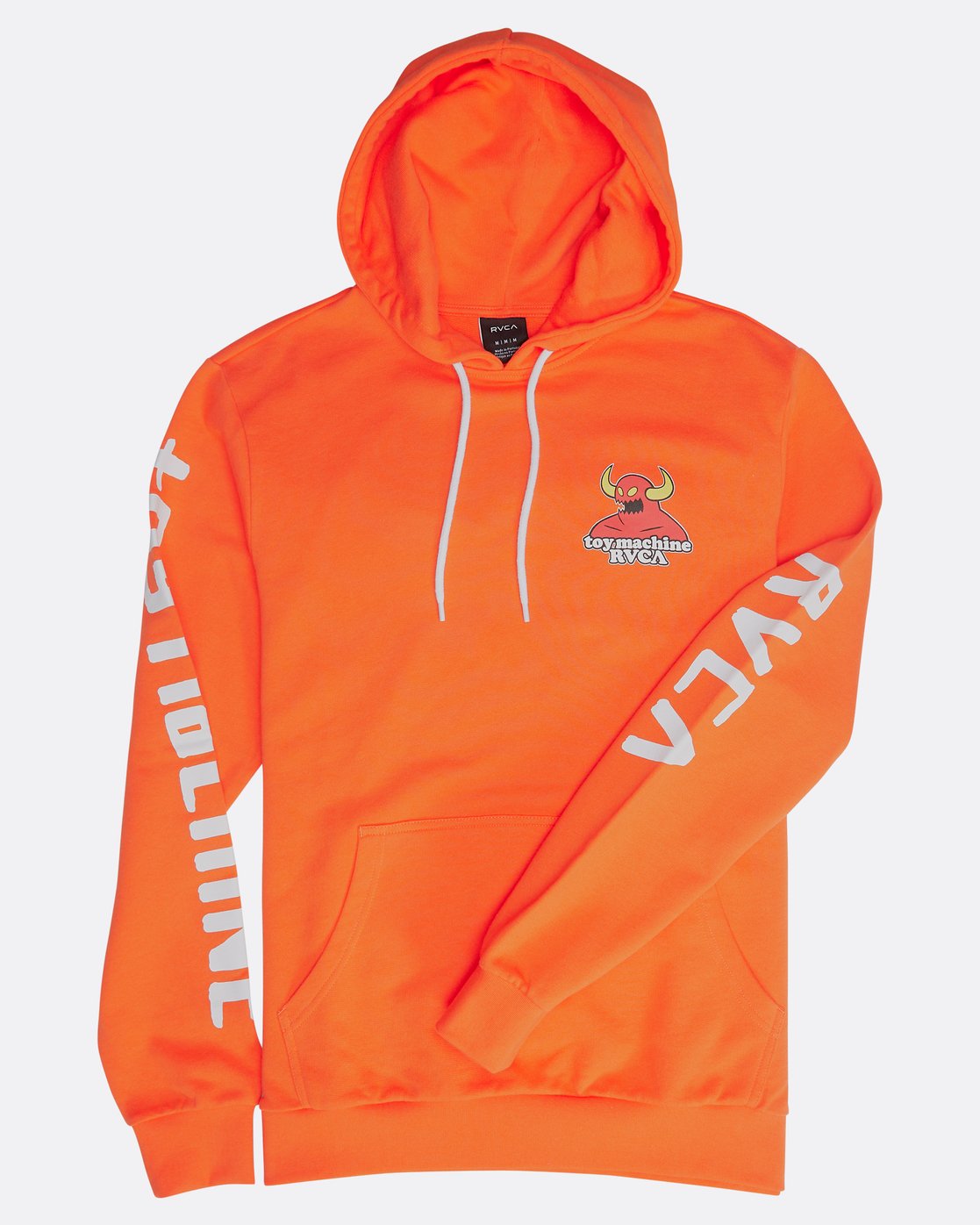 toy machine rvca hoodie