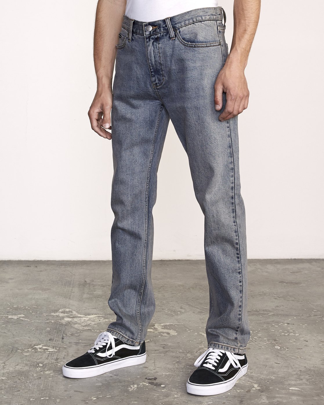 1 Daggers Denim - Slim Fit Denim Jeans for Men Blue L1PNRJRVF8 RVCA