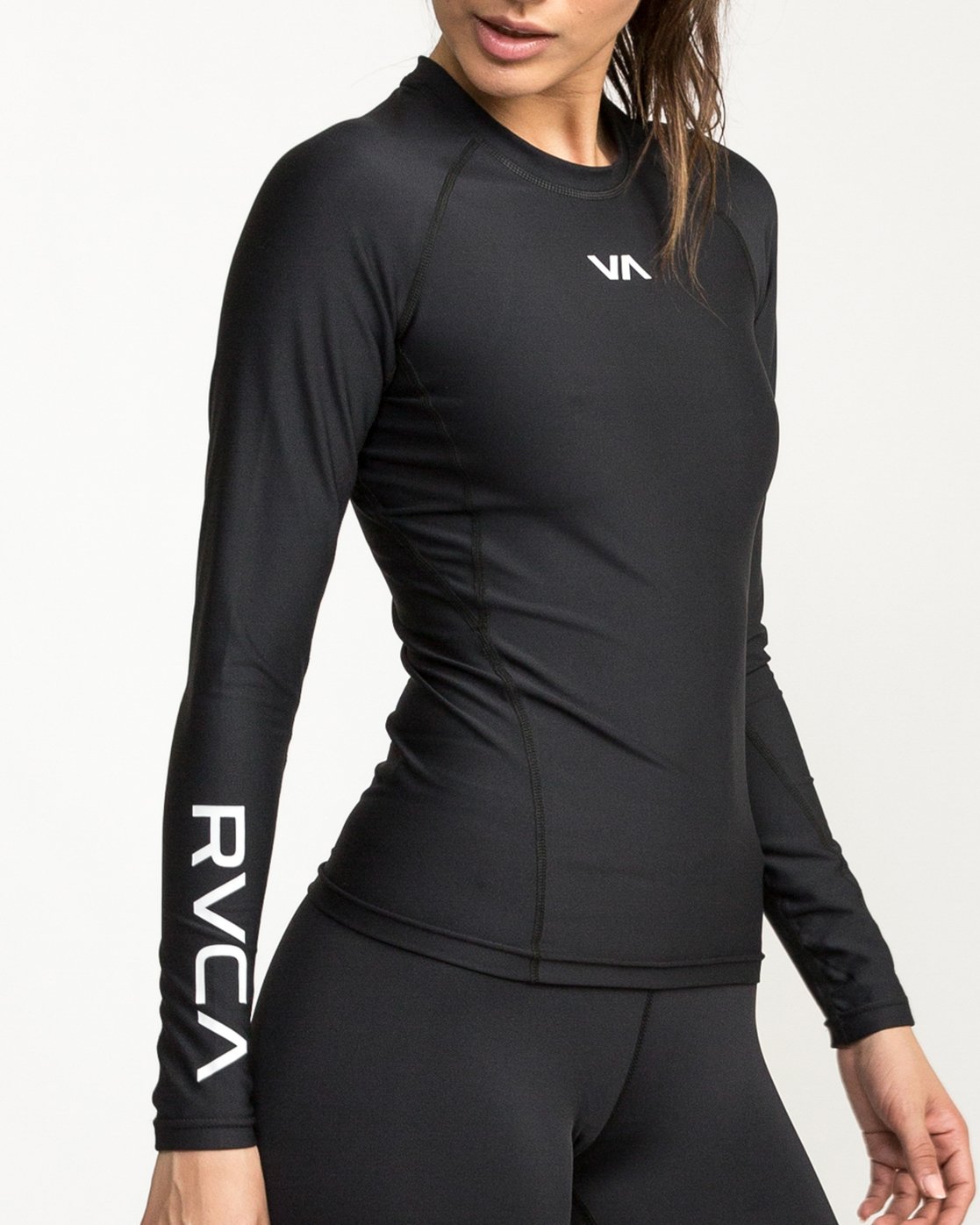 VA Compression Sports Long Sleeves TShirt for Women 3664564120917 RVCA