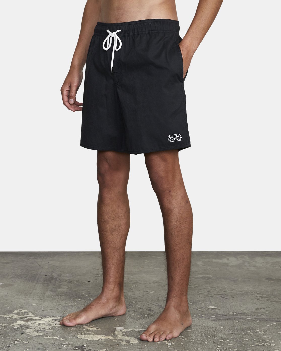 rvca elastic boardshorts