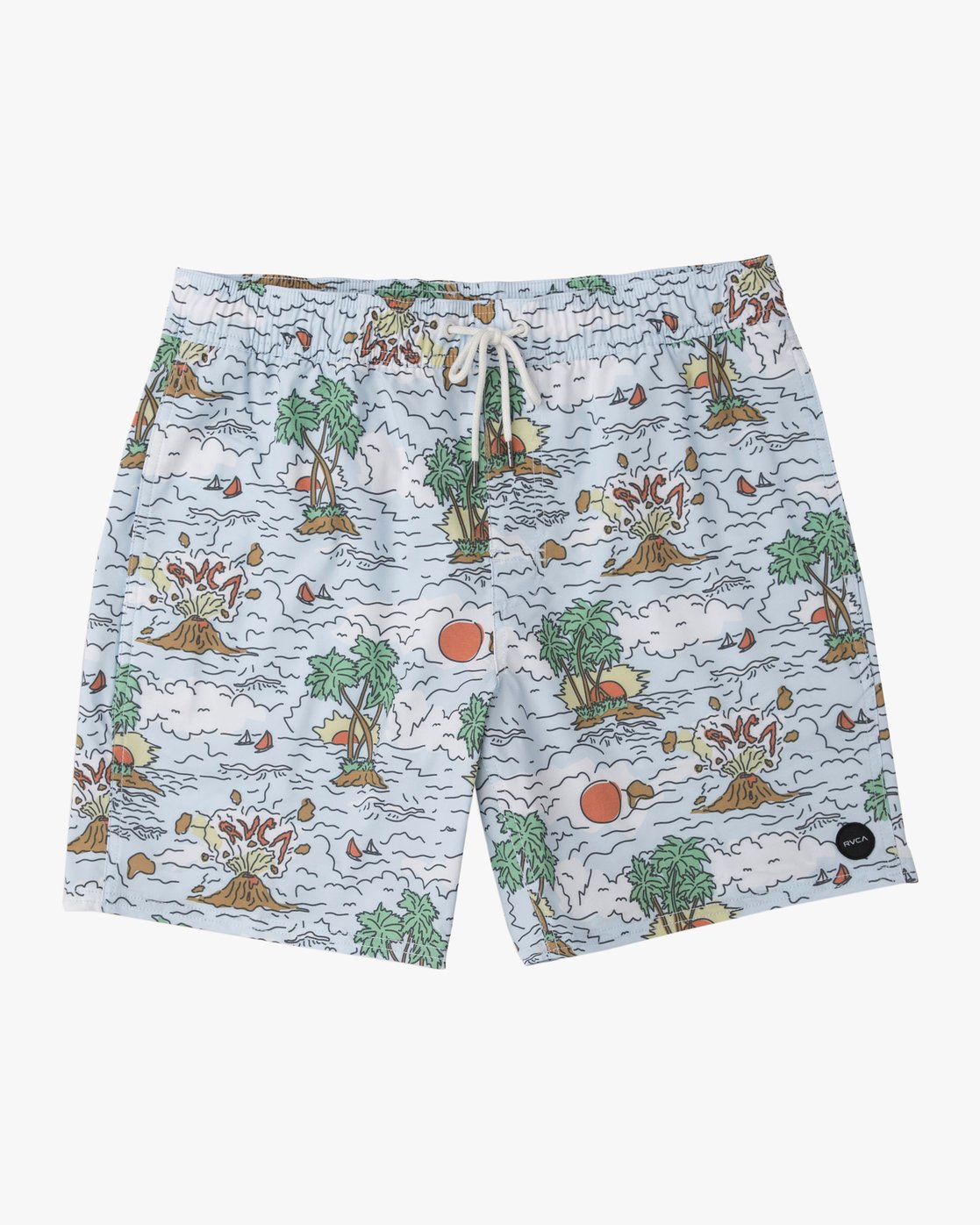 rvca montague 17 swim trunks