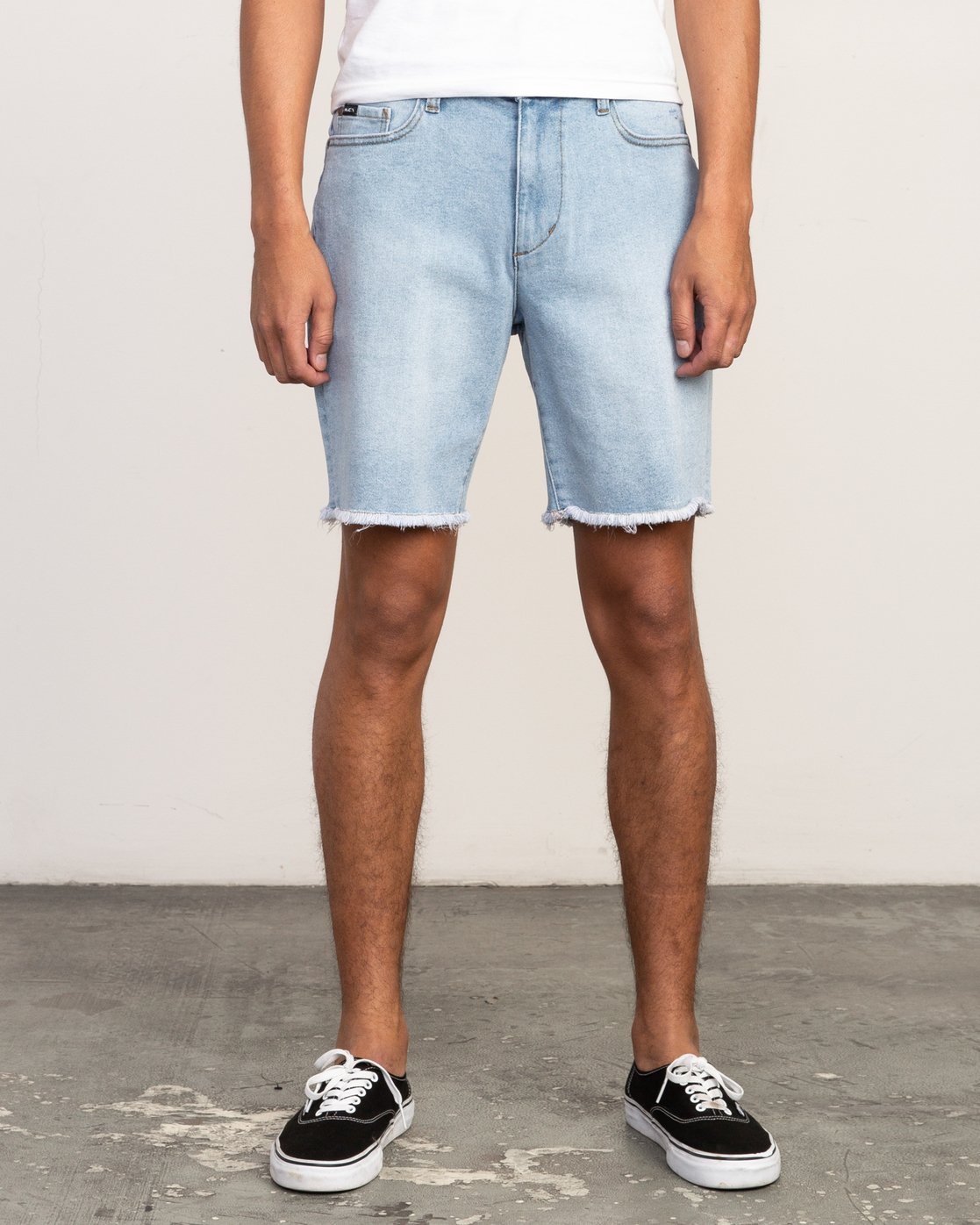 rvca denim shorts
