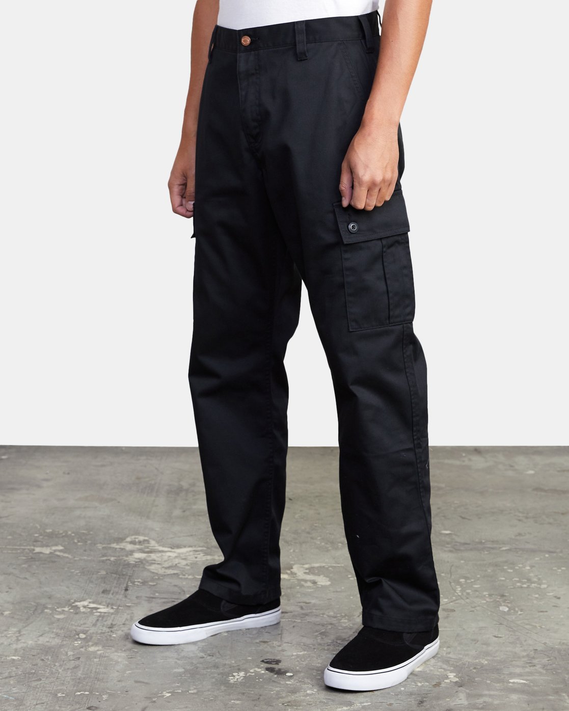 CONSCRIPTION RELAXED FIT CARGO PANT 194687036954 | RVCA