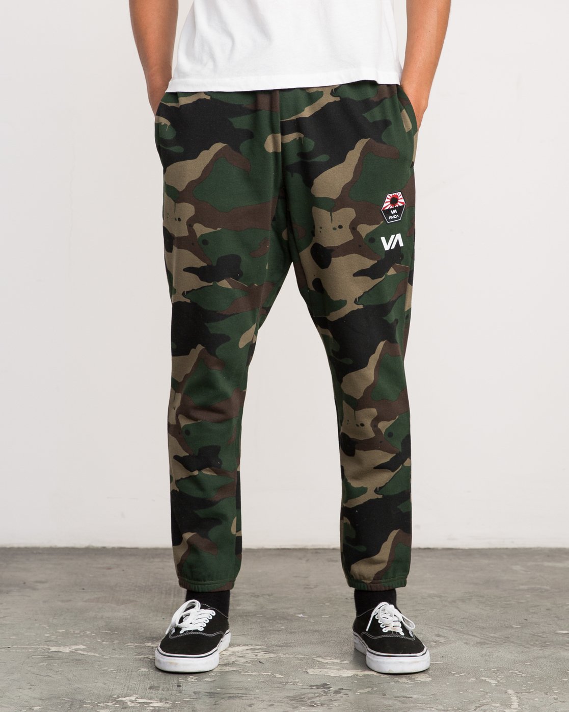 rvca mens sweatpants