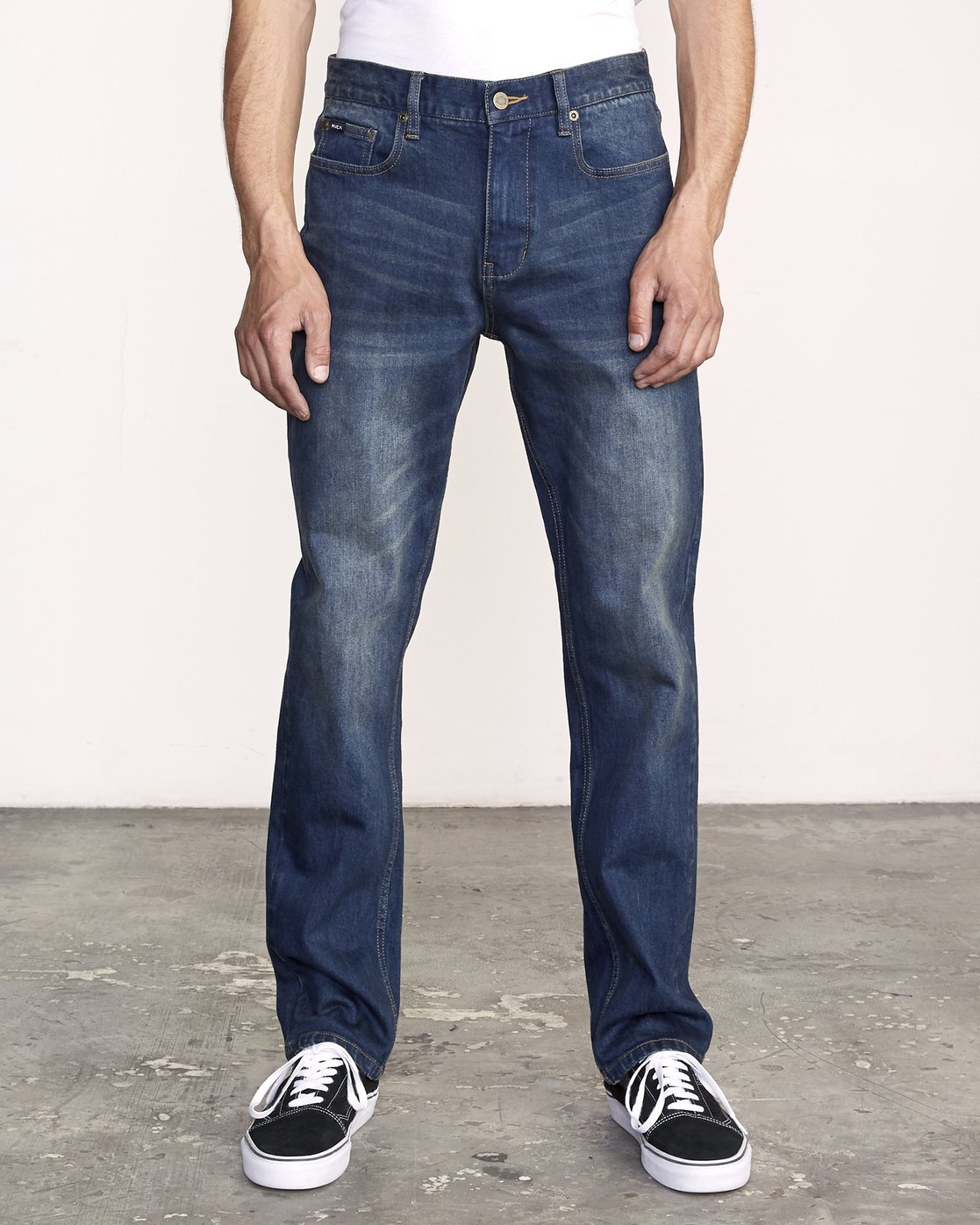 straight fit denim