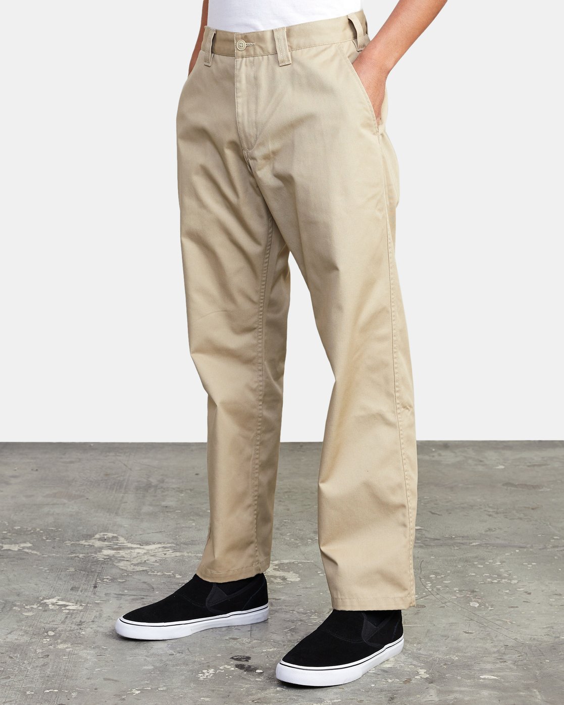 relaxed fit chinos