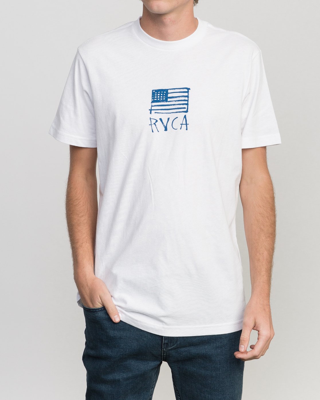 Horton Flag T-Shirt 190235458032 | RVCA