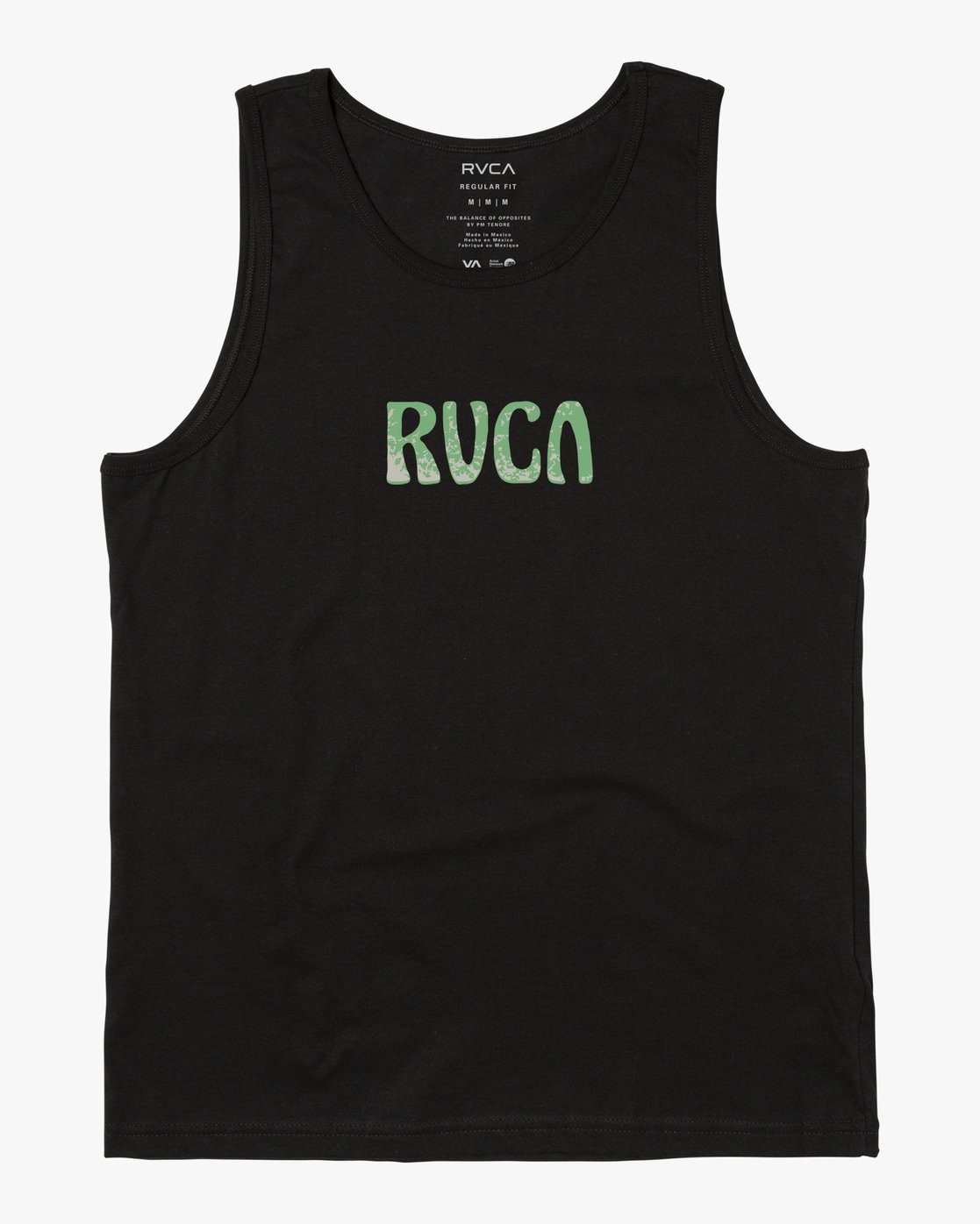 RVCA Mens Tourist Trap Tank Top