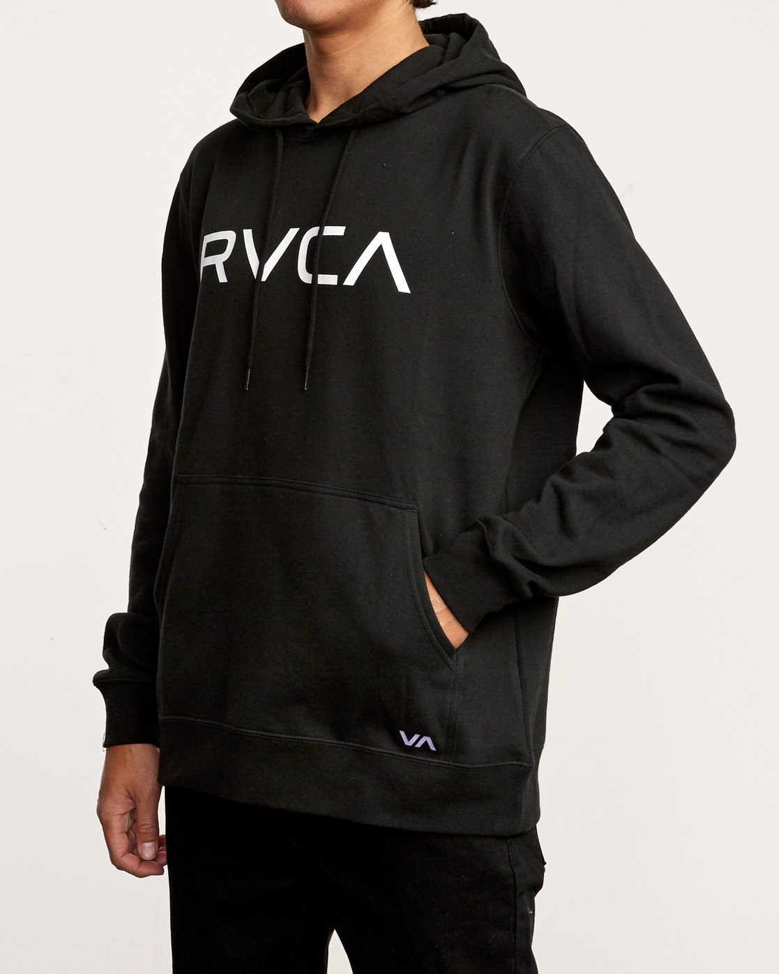 rvca black hoodie