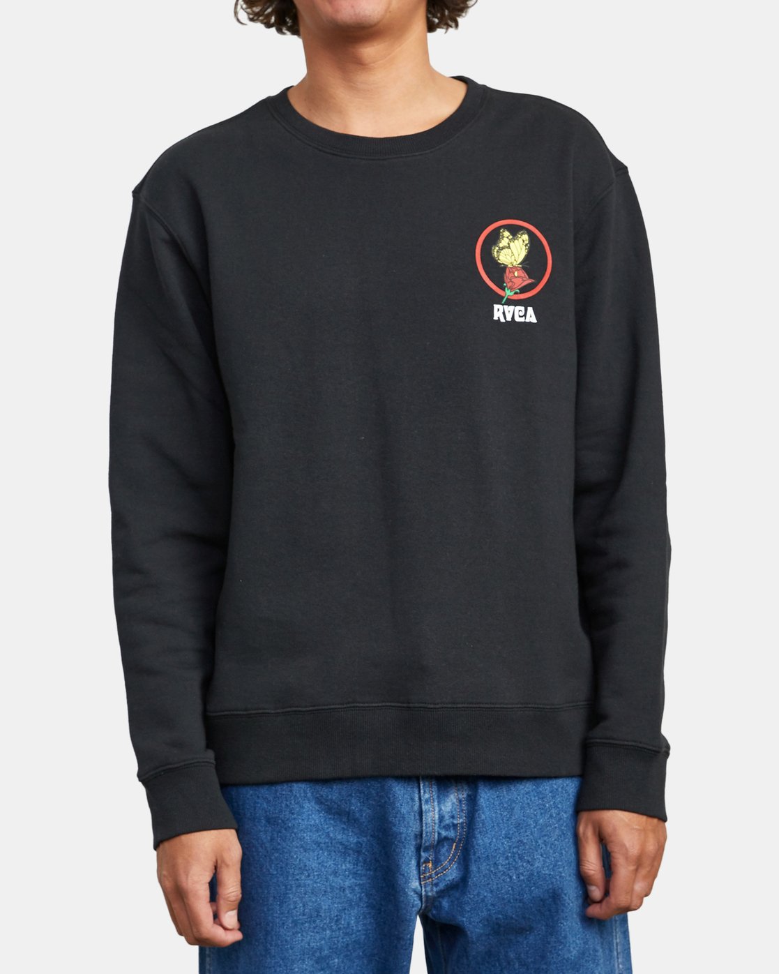 rvca crew neck