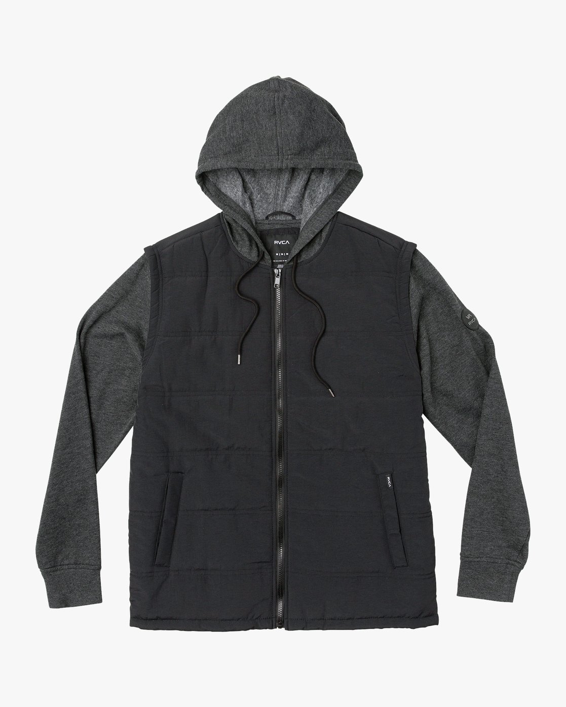 puffer fleece jacket